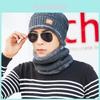 Gorro de Esqui Quente de Inverno para Homens e Mulheres, Gorro de Malha de Lã, Chapéu de Neve, Cachecol Skull, Balaclava