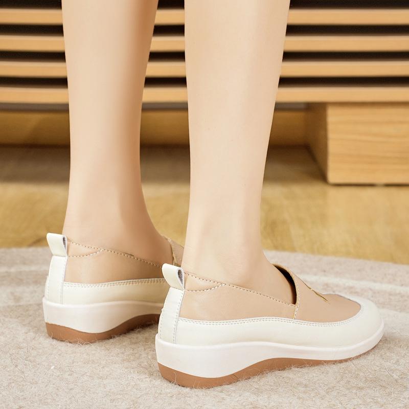 Primavera superficie morbida suola spessa comoda suola morbida piedi non stanchi scarpe da madre
