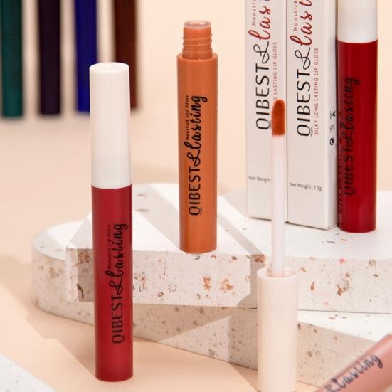 Matte Non-stick Long-lasting Waterproof Smudge Proof Hydrating Highly Pigmented Women Girls Liquid Lip Stick