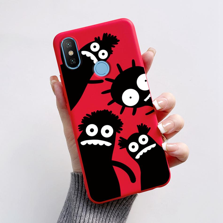 Case For Xiaomi Mi A2 Lite MiA2 Cute Bear Cartoon Frog Soft Silicone Phone Case Bumper For Xiaomi Mi A2 Lite A2lite Back Cover