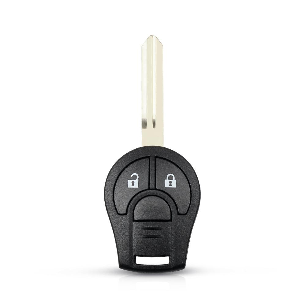 KEYYOU Remote Key Shell For Nissan Sylphy Cube Juke Rogue Micra Qashqai Altima Maxima Sentra Versa 2/3/4 Buttons Uncut Key