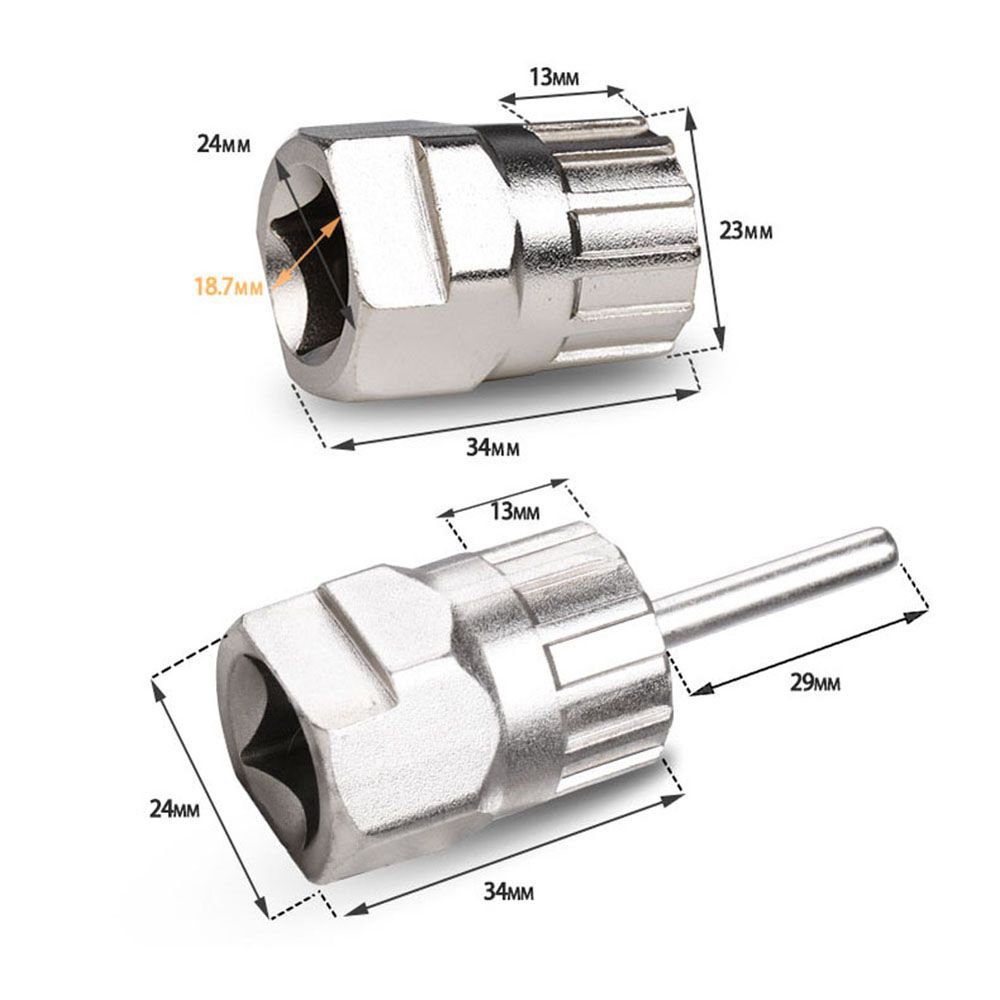 Cycling Socket Wrench Repair Tool Removal Freewheel Freewheel Cassette Remover Remover Repair Tool