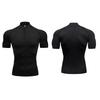Muscleguys Running T-shirts Men Compression Shirt Gym Clothing Summer Fitness Short Sleeve Polo Shirt Quick Dry Bodybuilding Muscle Tee