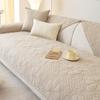 Cotton Sofa Cushion All Seasons Universal Cotton Fabric Non-Slip Cushion Cover Cloth Simple Sofa Cover Back Towel