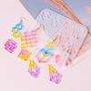 Earring Pendant Silicone Mold Heart DIY Epoxy Resin Mould Jewelry Making Tools