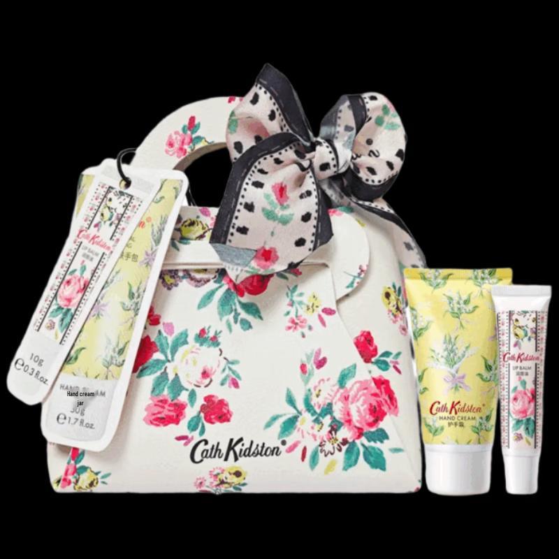 Cath Kidston Floral Moisturizing Skincare Pouch Set