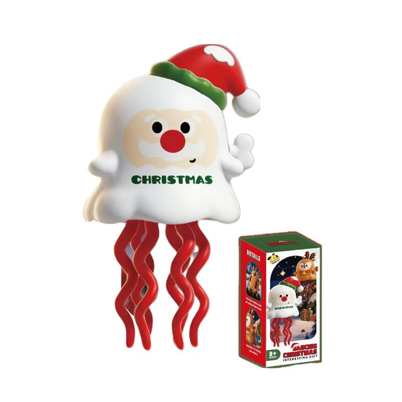 

1Pcs Dancing Ghost Pumpkin Festival Atmosphere Props Interesting Halloween Christmas Magical Twist And Stress Relief Trick Toy as the picture