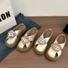 Fashion Versatile Cartoon Bag Head Drag Women's Summer Wear Casual Temperament Thick Bottom Women's Cool Slippers New