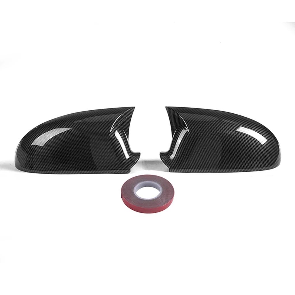 M Style Pair Side Wing Mirror Cap Case Trim For VW Golf 5 MK5 2003-2009 Rearview Mirror Cover Cap