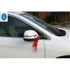 Chrome Car Door Rearview Mirror Anti-rub Rubbing Stripes Decor Cover Trim ABS Accessories For Honda CRV CR-V 2017 2018