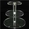 3/4/5 Tier Acrylic Cupcake Stand Detachable Design Cake Display Shelf  Dessert Display