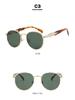 2024 Round Fashion Sunglasses: European & American High-End Street Style