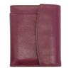 Mini 5 Issue Wallet Jacket Double Refill Pad Flap System Organizer 24 [Purple]