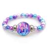 K-Pop Demon Hunters Bracelets Girls Fashion Beaded Wristband Cute Cartoon Figure Jewelry Accessories Children Christmas Gift Toys