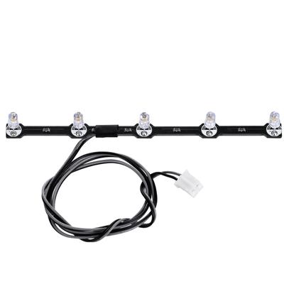 TRZX 5-LED Bílý Reflektor Střešní Světlomet pro Měřítko 1/14 Tamiya Scania 770S 6x4 56368 8x4 56371 RC Nákladní automobily