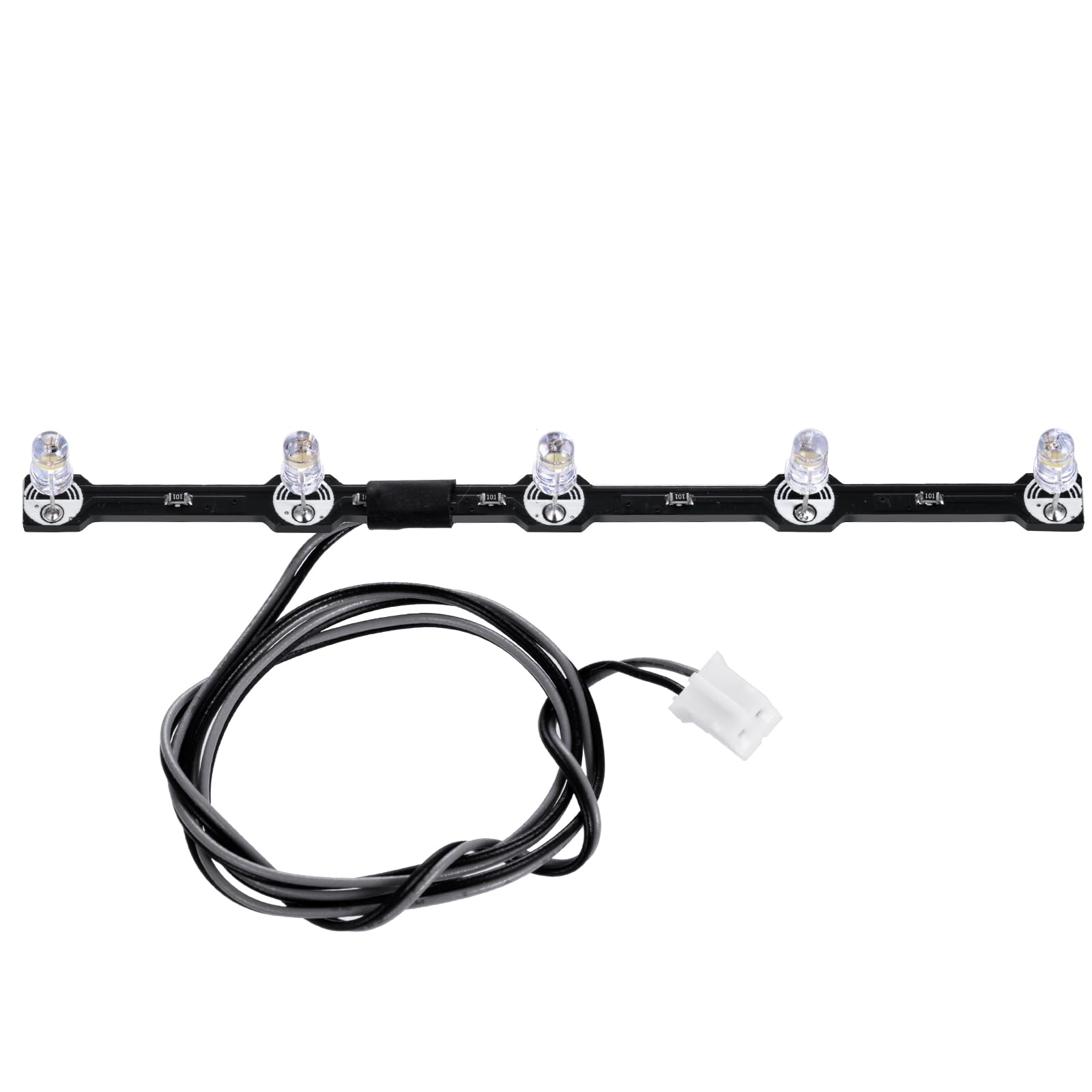 

TRZX Roof Headlight 5LED White Light Spotlight for Tamiya Scania 770S 6x4 56368 8x4 56371 RC Truck 1/14