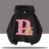 New Children's Cartoon Cute Adorable Big Letters Capibara Autumn Winter Fashion Trend Boys Girls Playful Loose Soft Warm Hoodies