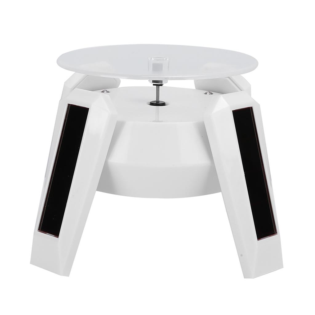 Jewelry Display Stand Solar Powered Rotating Turntable Electric Jewelry Display Tool