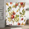 Nature's Bounty Shower CurtainA Splash of Color with Fresh Autumn Fruits Design for Bathroom Decorations