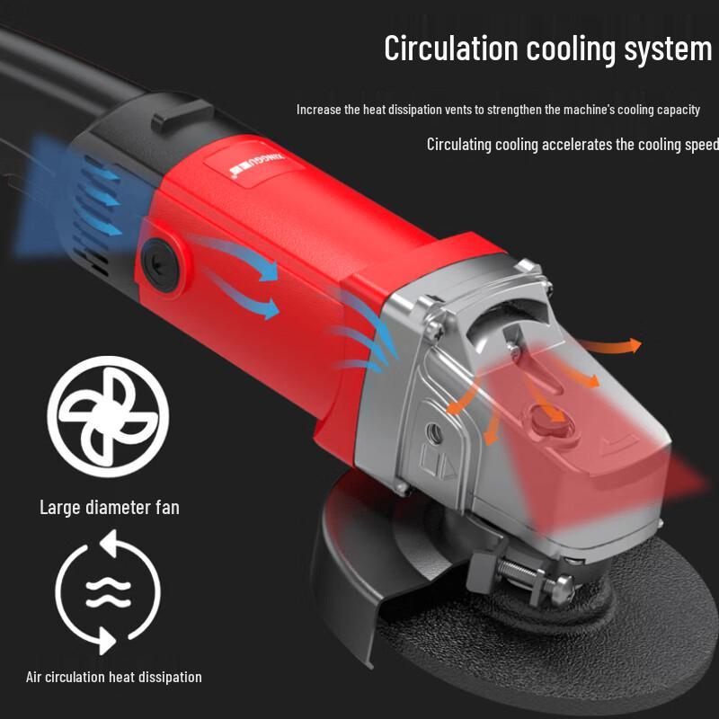 Xinggu 150mm Corded Angle Grinder CN plug (adapter included)