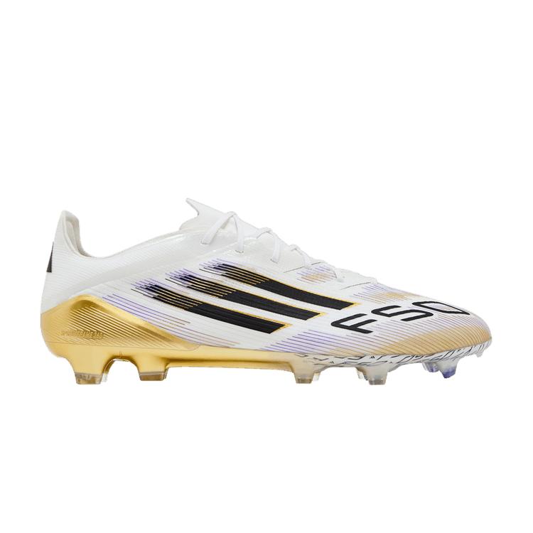 

Adidas Adizero F50 Elite FG Пакет Road to Glory Унисекс Кроссовки Белый Облачно-белый Основной черный JH7617 39⅓