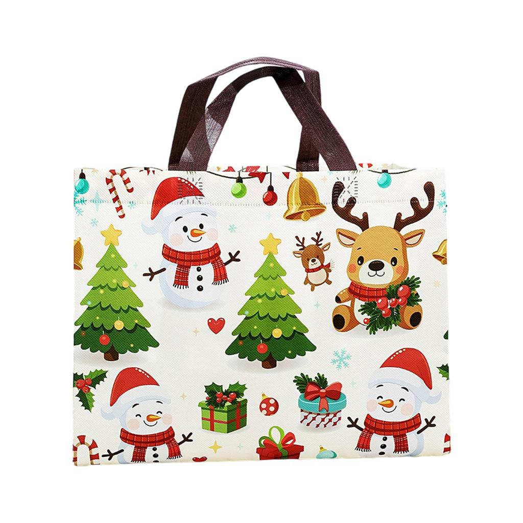 Christmas Non-woven Bags, Christmas Gift Bags, Tote Bags, Hot Presseds Three-dimensional Bags, Advertising Shopping Bags