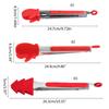 Salad Bread Serving Tongs Non-Stick Barbecue Clips Clamp Stainless Steel Gadgets