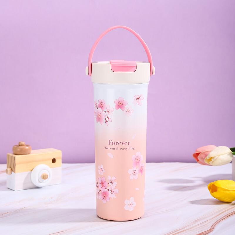 Portable Dual-Drink Insulated Travel Mug