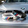 For BMW E46 E90 E60 F30 F10 E39 E36 F20 G20 G30 E92 1/2Pcs Rubber Stretch Wristbands Sports Bracelet Accessories Car Sticker