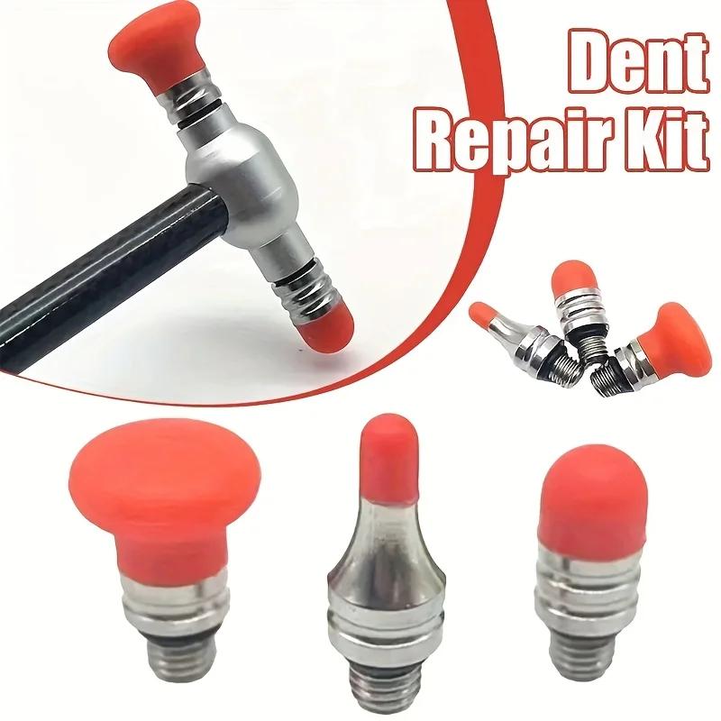 3pcs Car Body Dent Repair Hammer Automobile Body Versatile Repair Tool Car Concave Convex Shaping Repair And Leveling Tools