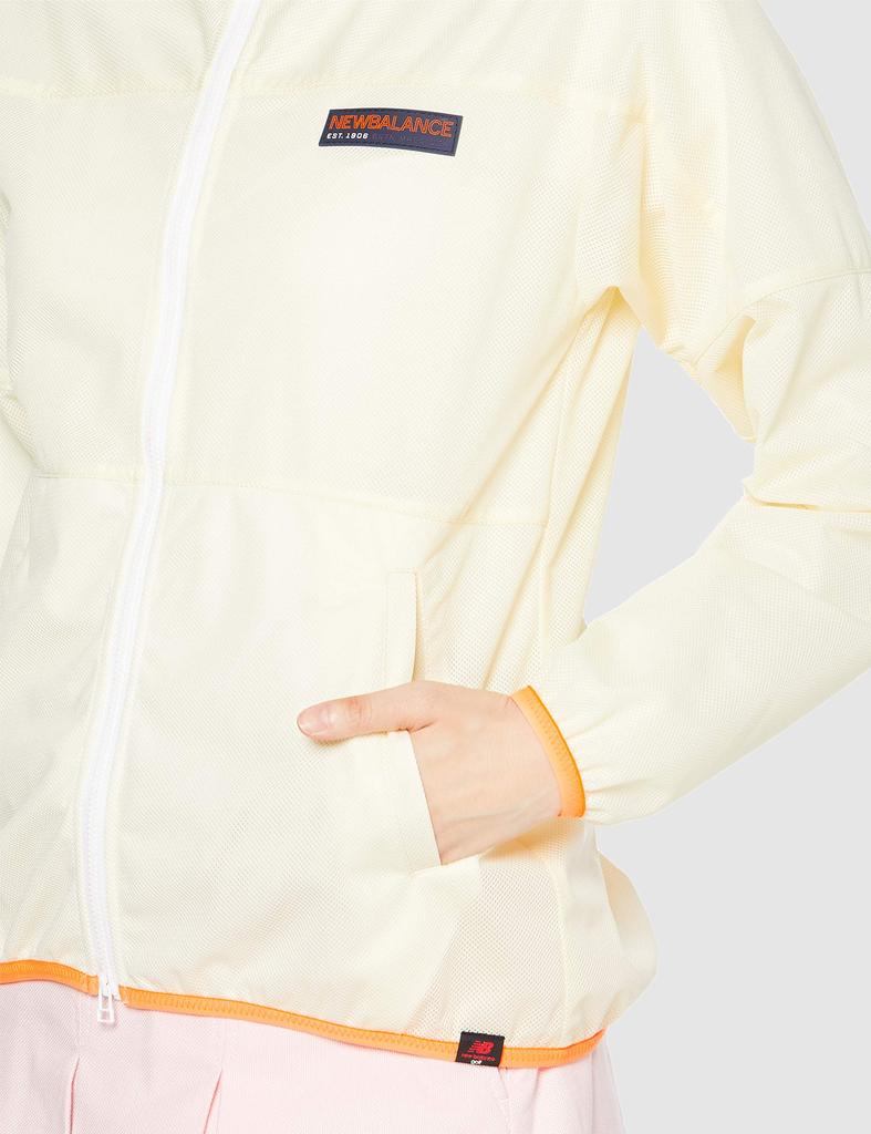 Golf Water Repellent Zip Up Blouson Yellow 0 [New Balance] (Windproof/Stretch) / Women's / 012-1120507 035_Clear [S]