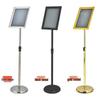 Retractable Stainless Steel A4 Display Stand
