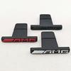 ABS3D ABS AMG Logo Emblem Car Front Grille Badge For Mercedes Benz AMG W211 W124 W169 W176 W177 W202 W203 W204 W205 Accessories