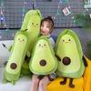 Long Avocado Throw Pillow Large Plush Toy Sleeping Doll with Legs Cloth Doll Hugging Sleeping Doll Doll Doll