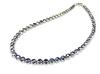 Stone Town AAAA High Purity Terahertz Ore Diamond Cut 6mm Lightweight Necklace