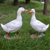 Dekorative simulierte Ente Verblassfest Langlebig Brunnen Landschaftsgestaltung Entenstatue für Hof