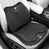 Exclusive Leather Car Seat Cushion Lumbar Support Auto High End Interior For Tesla SpaceX Model 3 Y S Roadster Coil Bonina