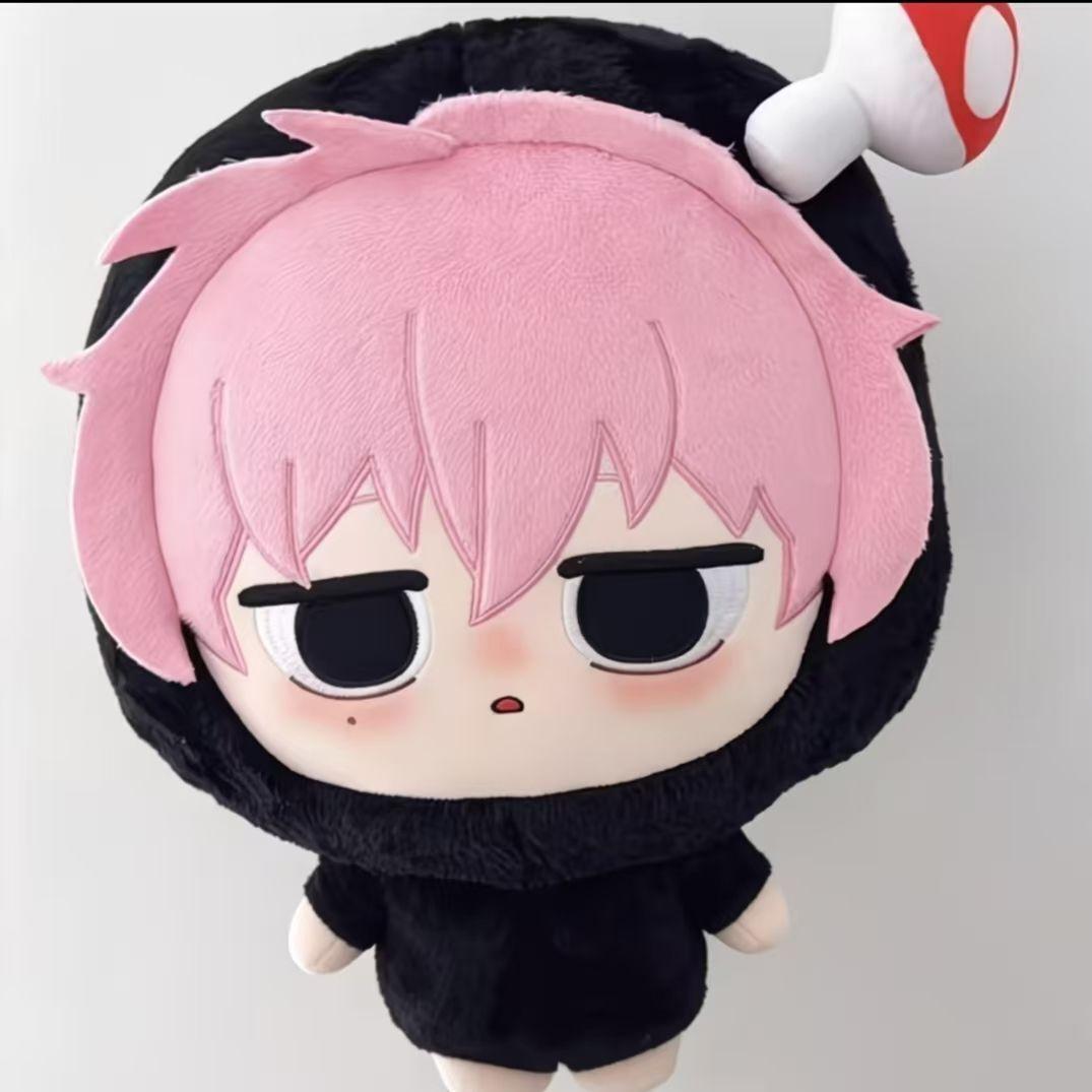 10-42cm Tamon's B-kant Tamon Fukuhara Utage Kinoshita Pluche Pop Anime Cosplay Aankleedpop Katoenen Pop Rugzak Hanger Speelgoed Cadeaus only body pink