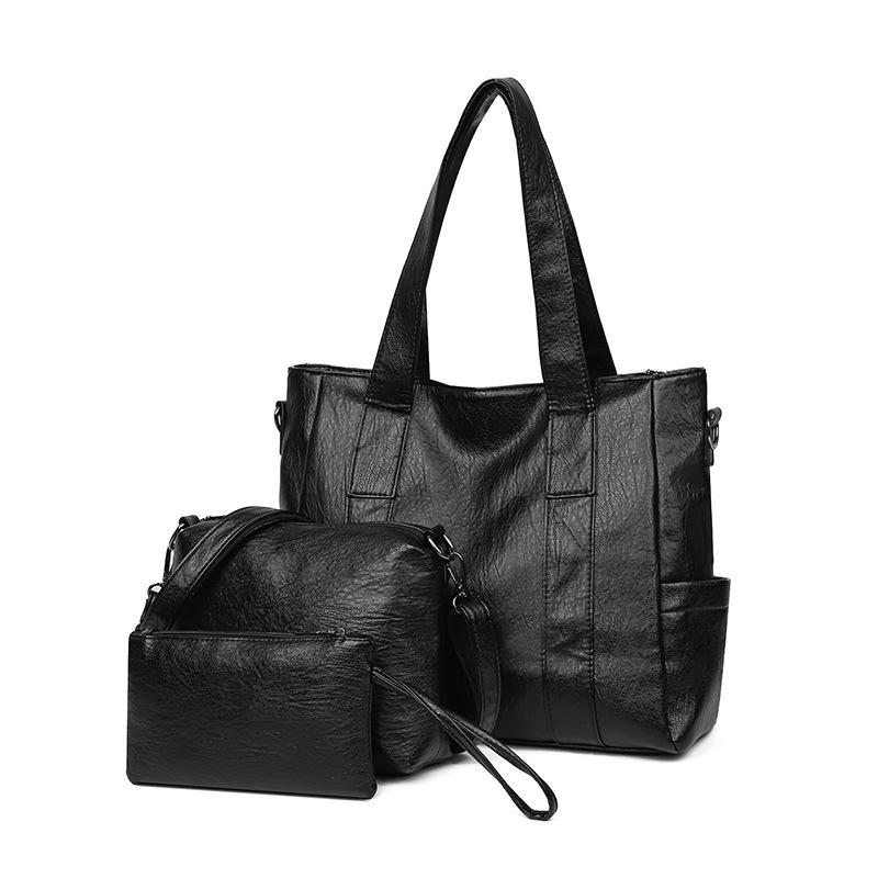 2025 Mother-Daughter Multi-piece Women's Bag Set - Large Capacity Single Shoulder & Handheld Bag