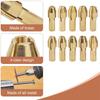 7Pcs/set Drill Chucks Adapter 0.5mm-3.2mm Mini Drill Chucks For Dremel Chuck Adapter Micro Collet Brass For Power Rotary Tool
