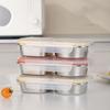 Stainless Steel Meal Preparation Container Double Compartments Lunch Holder For Offices Commutes And Outdoor Activity