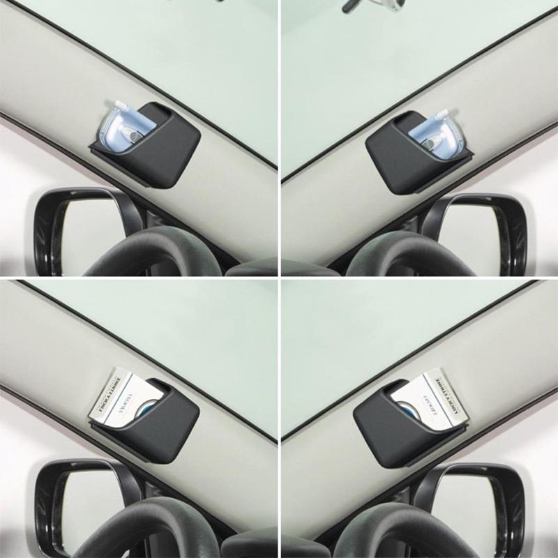 2Pcs Car Sunglasses Organizer Eyeglasses Glasses Holder Phone Organizer Storage Boxes Pocket Auto Interior Accessories Wholesale