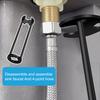 Multi-Purpose Sink Wrench 360-Degree Rotation Basin Faucet Wrench Tight Spaces Kitchen Bathroom Plumbing Tool
