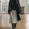 Fall and Winter New Women's Fashion Style Lapel Long Sleeves Corduroy Neckline Waxing Leather Jacket Coat 4369241