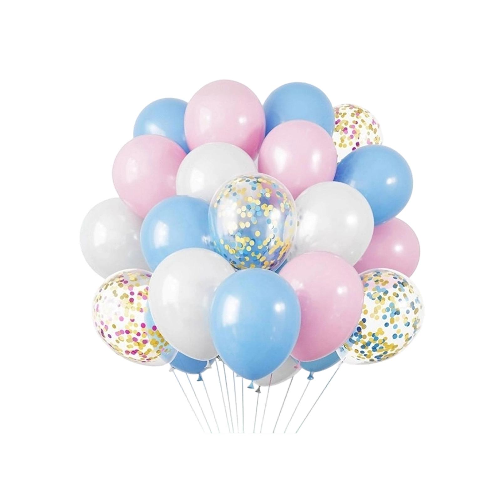 

Easter Balloons, 30 Pcs Colorful Balloons, Light Yellow Latex Balloons, 12 Inch Multicolor Confetti Helium Balloons For Birthday Wedding Baby Shower