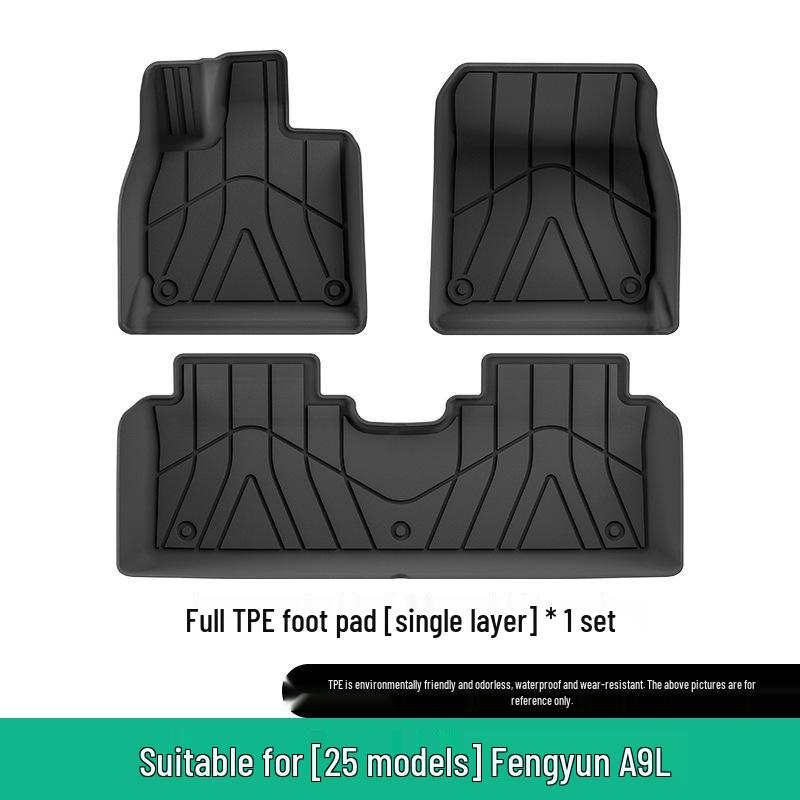 Custom TPE Floor Mats & Trunk Liner for Chery Fengyun A9L (Set of 25)