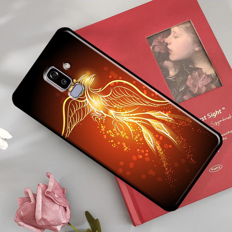 Phoenix Bird Case For Samsung Galaxy J8 A9 2018 A3 A5 J1 2016 J3 J5 J7 2017 A6 A8 J4 J6 Plus Back Cover