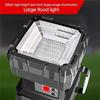 Ultra-Bright 40W Double Heads Flashlight L2+35 SMD Lamp Beads Searchlight USB Rechargeable Portable Outdoor Emergency Light