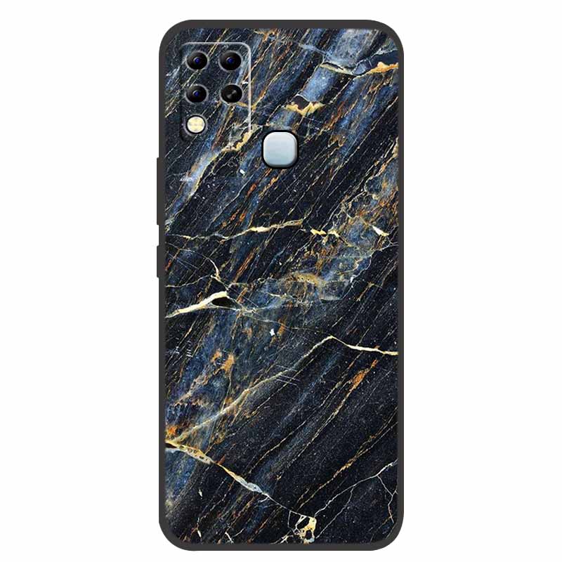 For Infinix Hot 11 G37 Case X689F Marble Silicone Protective TPU Soft Back Cover for Infinix Hot11 G37 128GB Funda Cartoon Coque