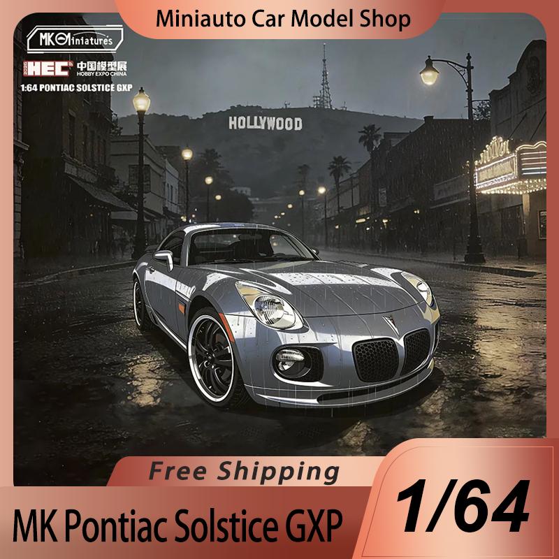 Linyi Toy Car New In Stock Mk Miniatures 1:64 Pontiac Solstice Gxp Hec Alloy Model Miniature Diecast Model Pontiac Solstice Car Toys